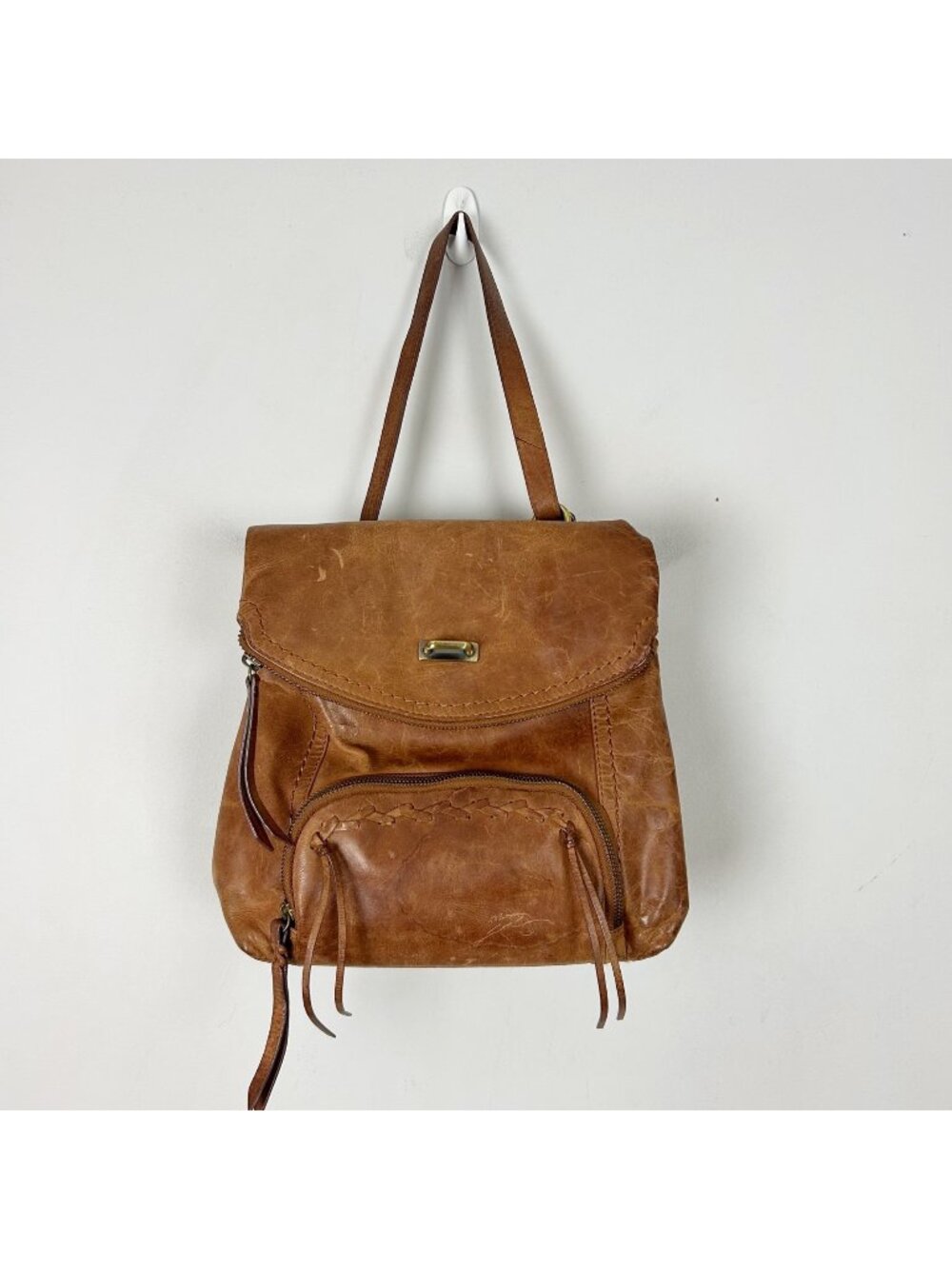 Diba True‎ Brown Leather Backpack Bag Women's